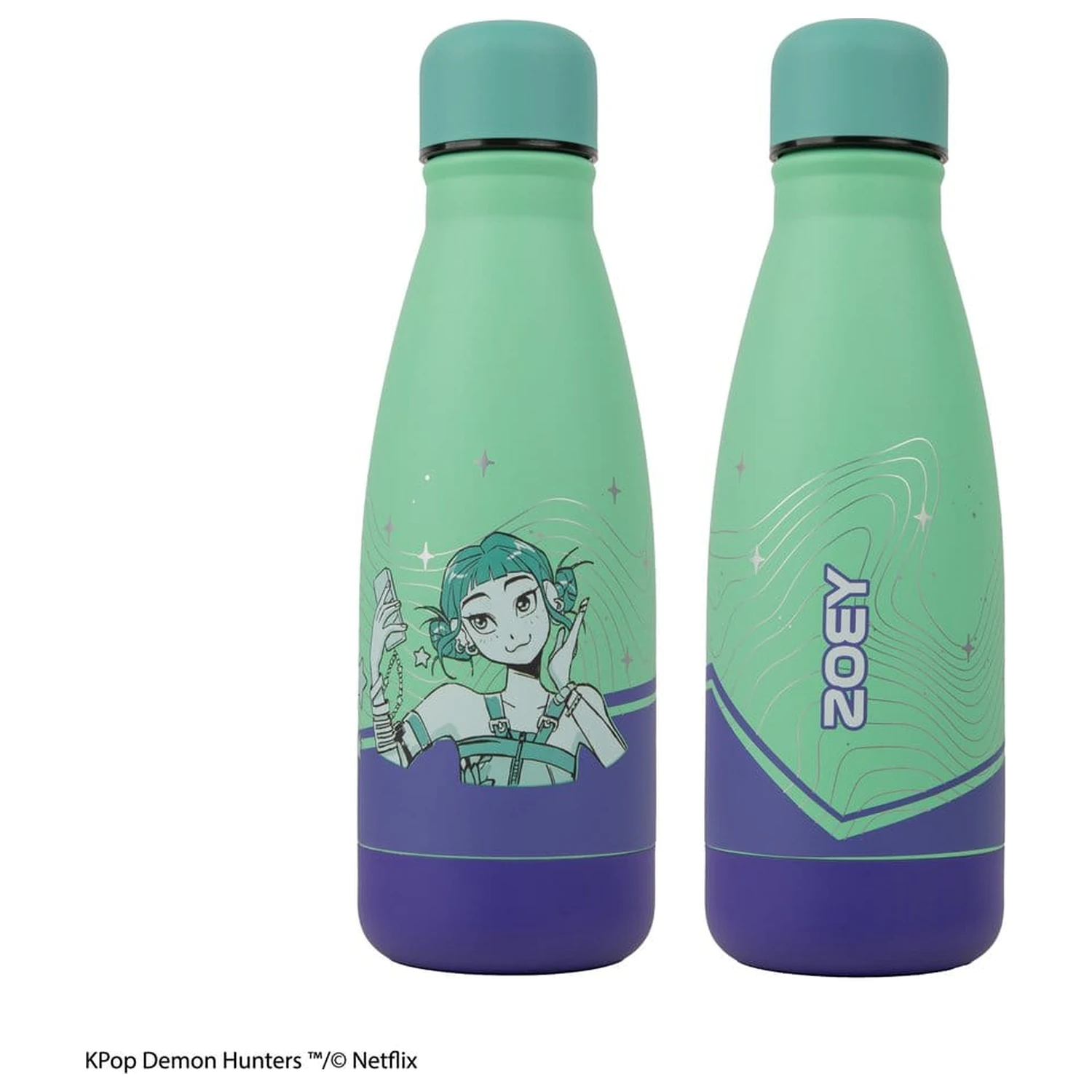 KPop Demon Hunters Mini Wasserflasche Zoey Produktfoto