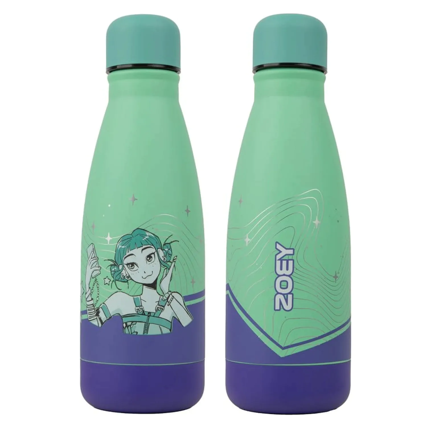 KPop Demon Hunters Mini Wasserflasche Zoey Produktfoto