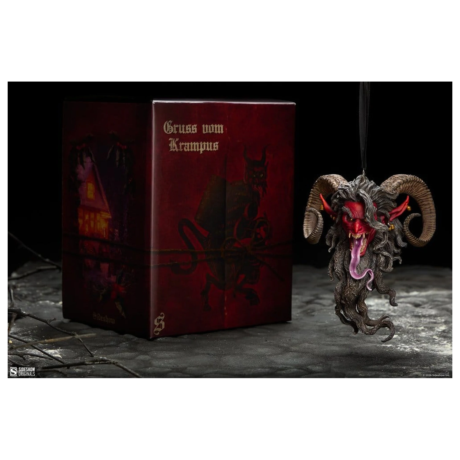 Krampus Ornament Der Krampus (Deadly Red) 17 cm Produktfoto