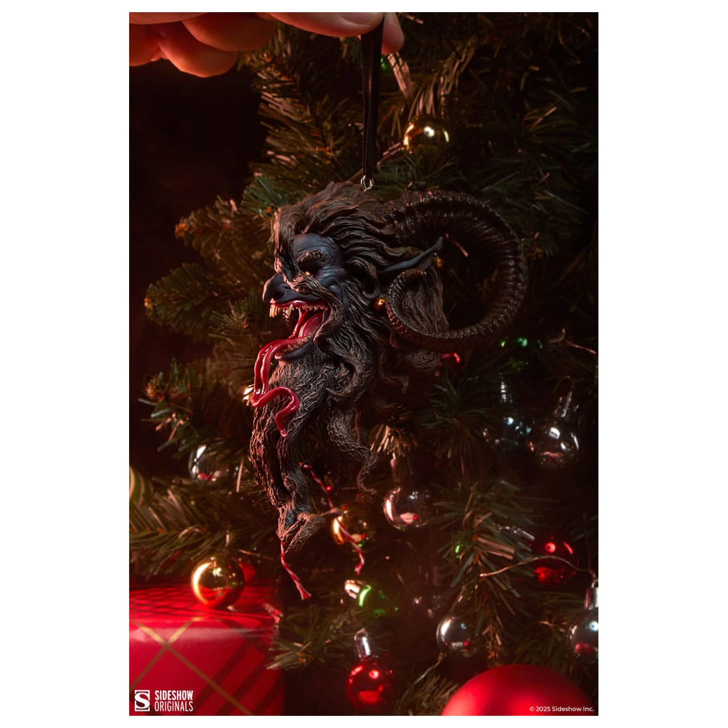 Krampus Statue Der Krampus 17 cm Produktfoto