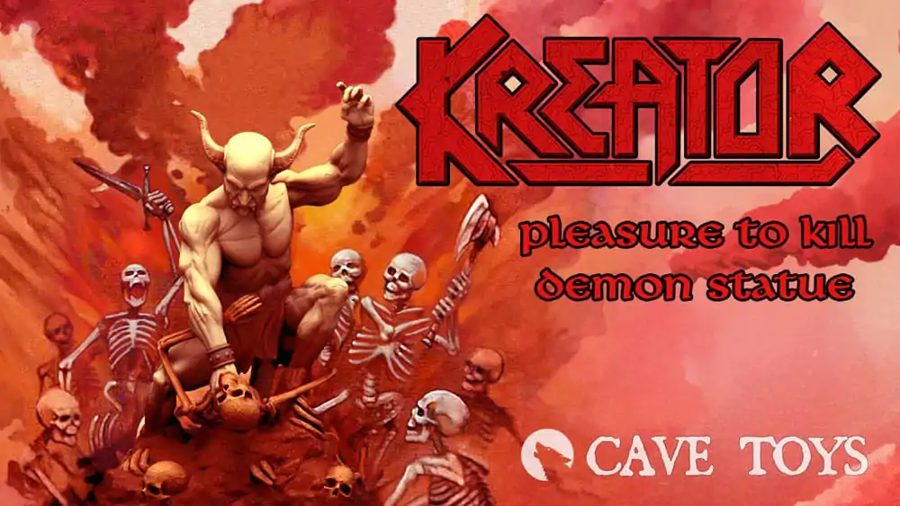 Kreator Statue 1/10 Kreator Pleasure to Kill Album Ver. 13 cm Produktfoto