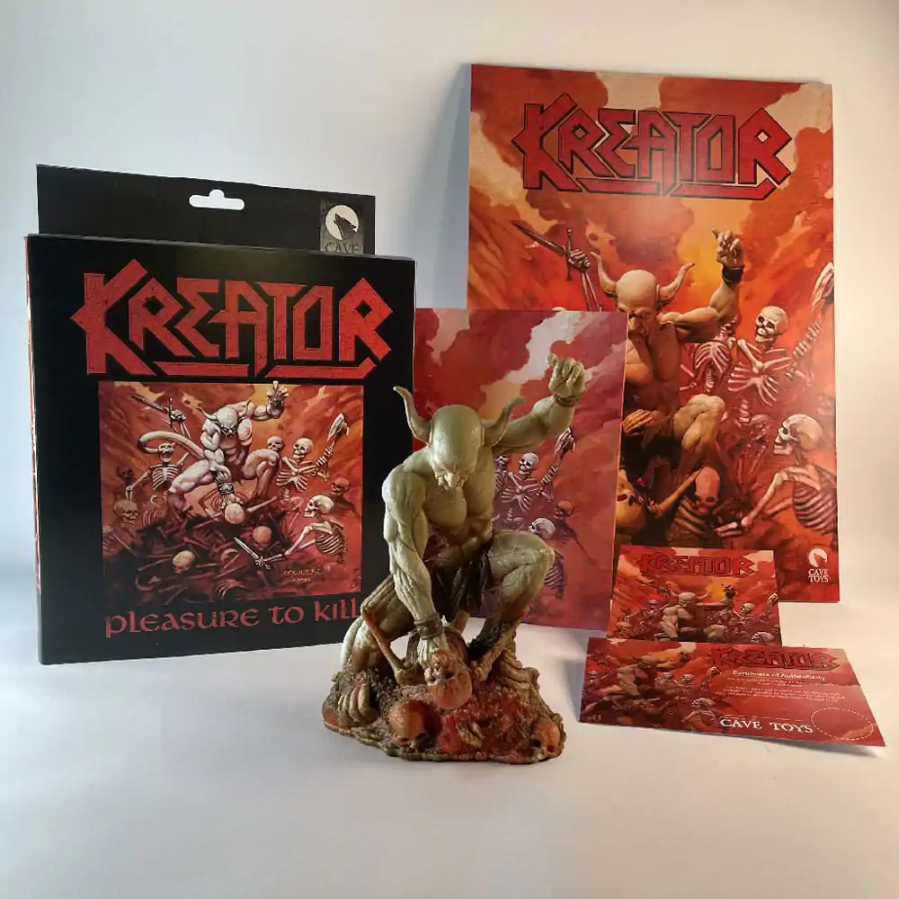 Kreator Statue 1/10 Kreator Pleasure to Kill Bloody Ver. 13 cm Produktfoto