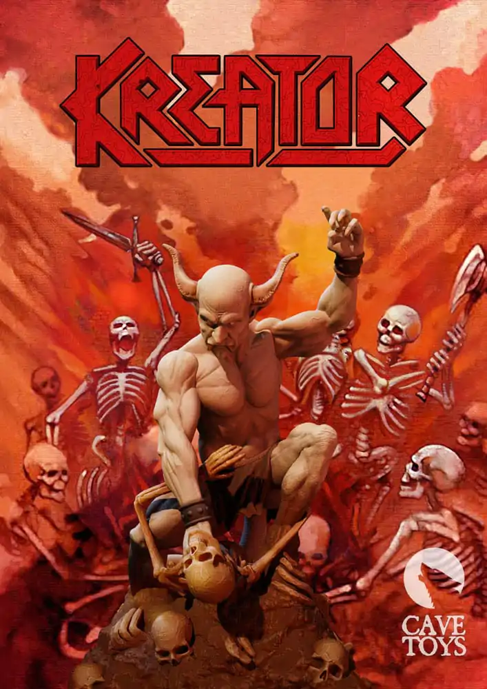 Kreator Statue 1/10 Kreator Pleasure to Kill Bloody Ver. 13 cm Produktfoto