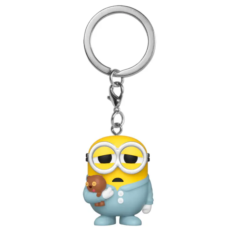 Minions II Pocket POP! Vinyl Schlüsselanhänger Schlafanzug Bob 4 cm Produktfoto