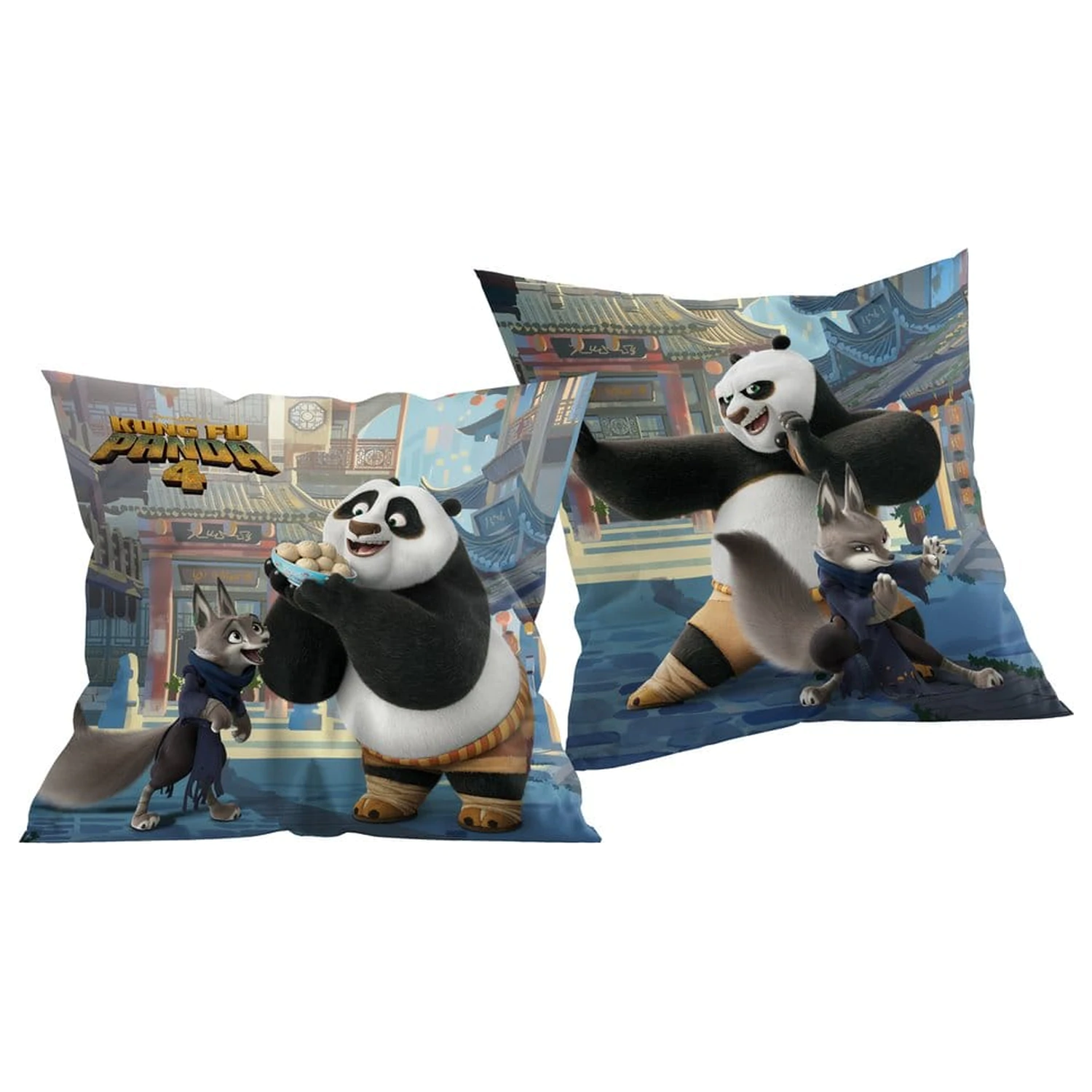 Kung Fu Panda (4) Kissen Kung Fu Panda 40x40cm Produktfoto