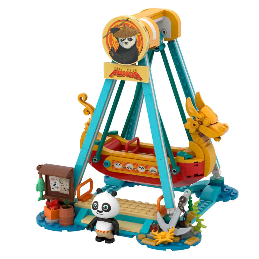 Kung Fu Panda Pirate Ship Ride Bausatz 379-teilig Produktfoto