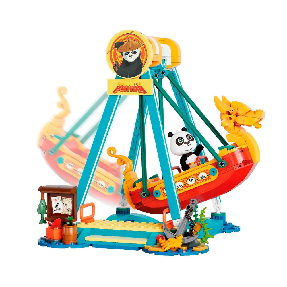 Kung Fu Panda Pirate Ship Ride Bausatz 379-teilig Produktfoto