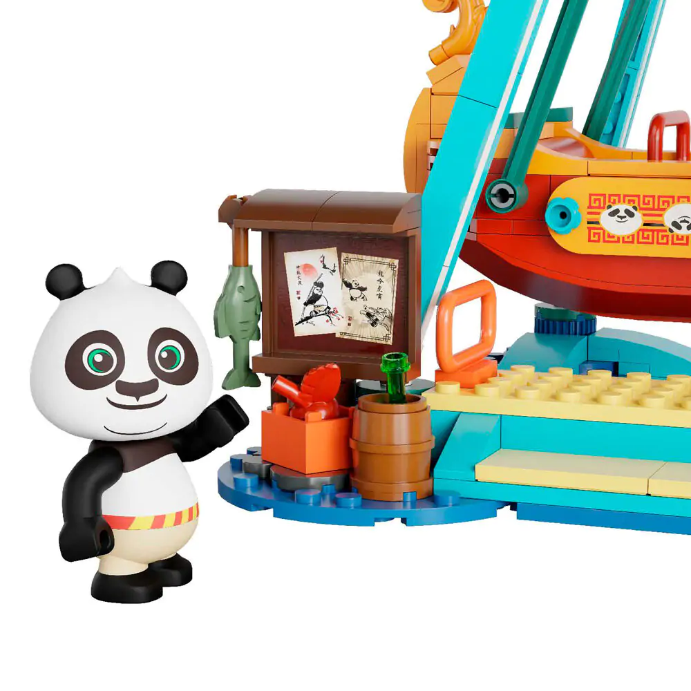 Kung Fu Panda Pirate Ship Ride Bausatz 379-teilig Produktfoto