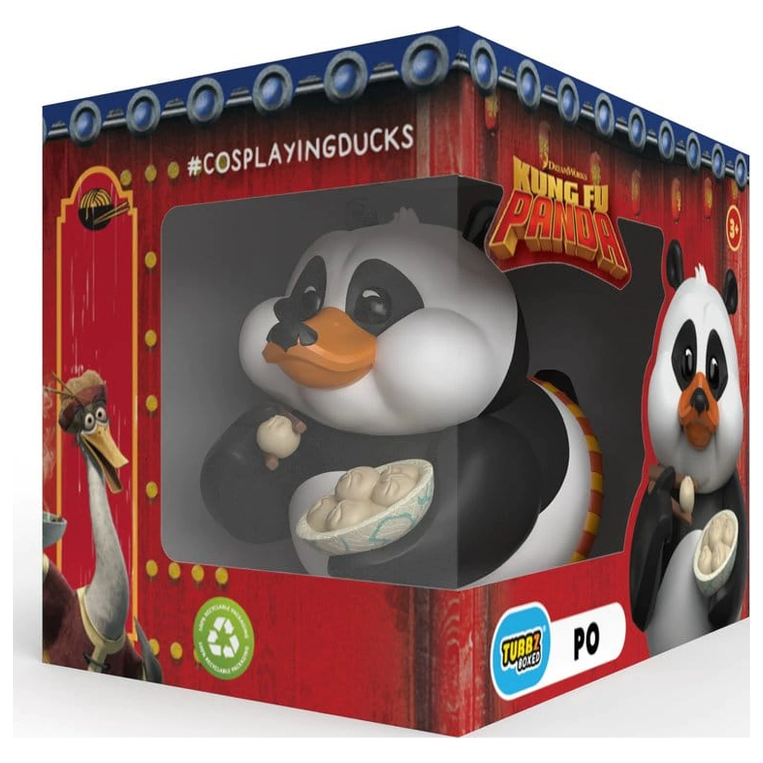 Kung Fu Panda Tubbz PVC Figur Po Produktfoto