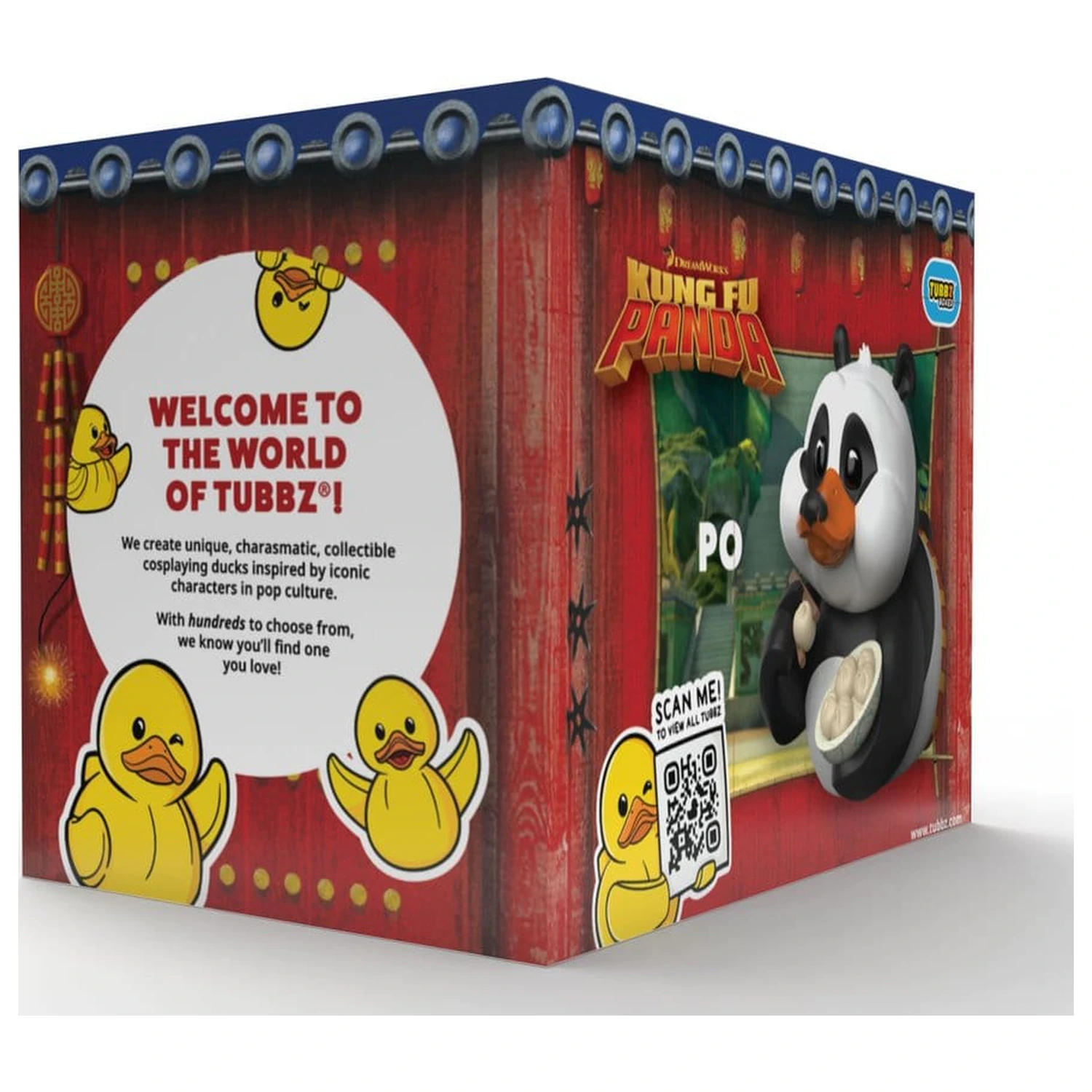 Kung Fu Panda Tubbz PVC Figur Po Produktfoto