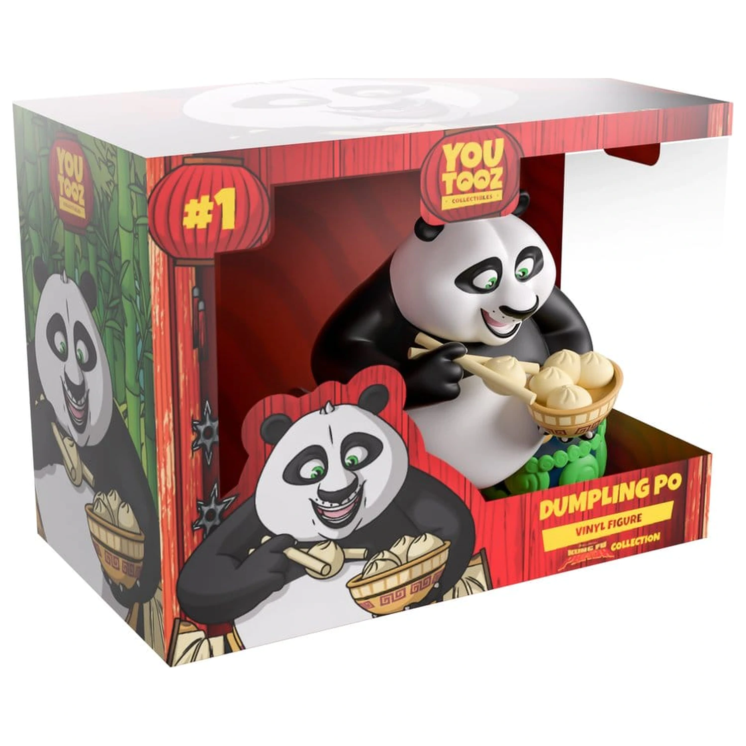 Kung Fu Panda Vinyl Figur Po (Dumpling) 10 cm Produktfoto