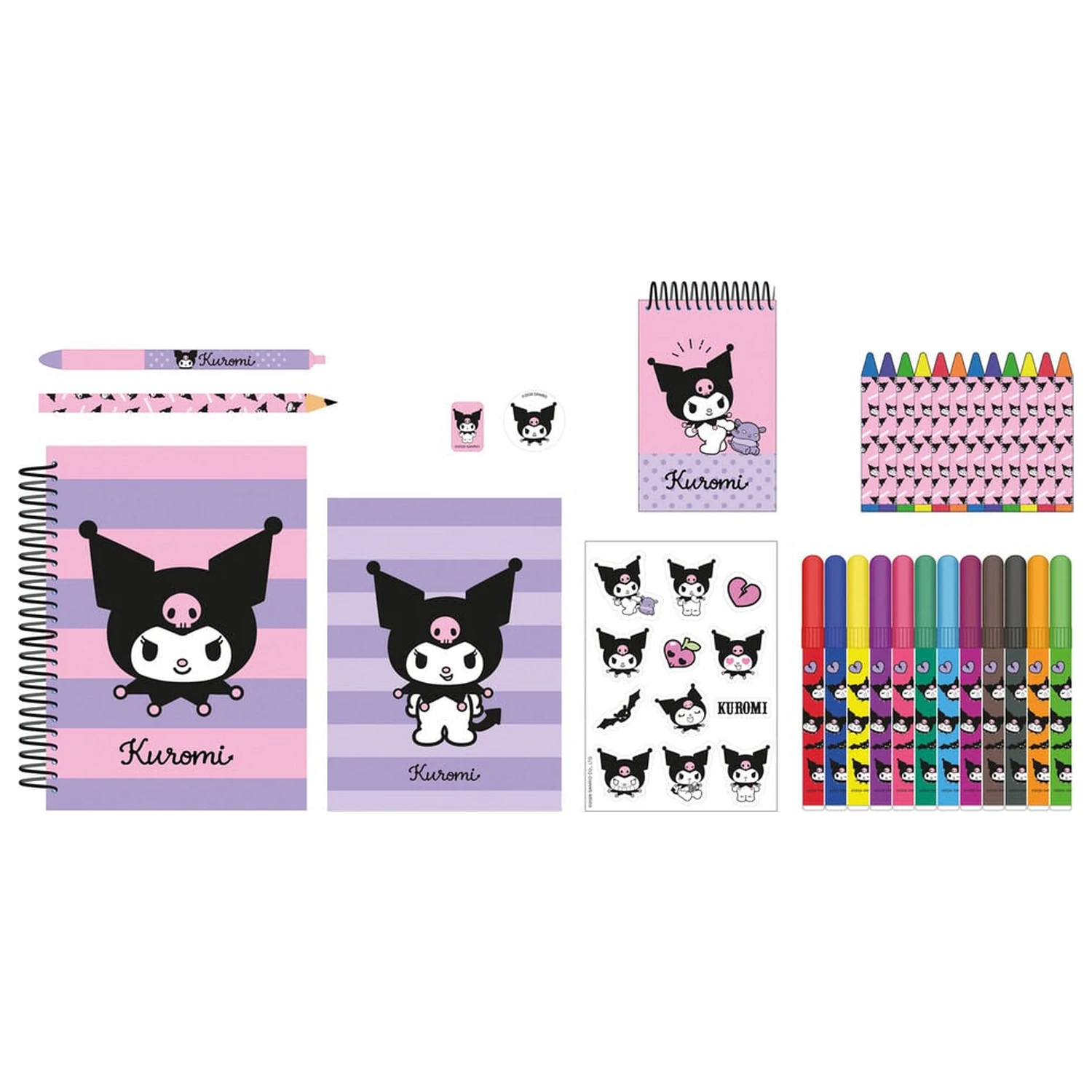 Kuromi Hello Kitty Aktivitätset 43tlg. Produktfoto
