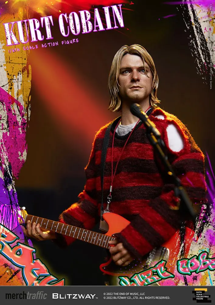 Kurt Cobain UMS Actionfigur 1/6 On Stage 31 cm Produktfoto