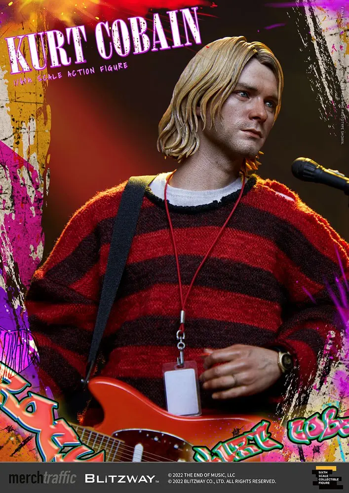 Kurt Cobain UMS Actionfigur 1/6 On Stage 31 cm Produktfoto