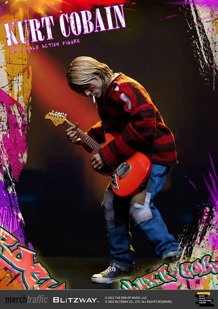 Kurt Cobain UMS Actionfigur 1/6 On Stage 31 cm Produktfoto