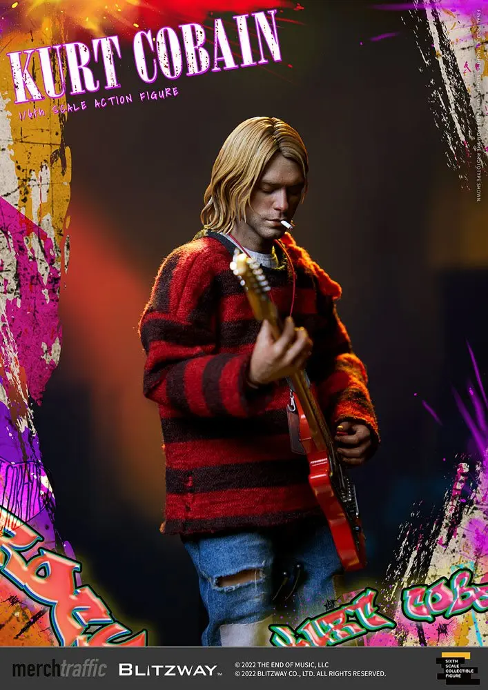 Kurt Cobain UMS Actionfigur 1/6 On Stage 31 cm Produktfoto