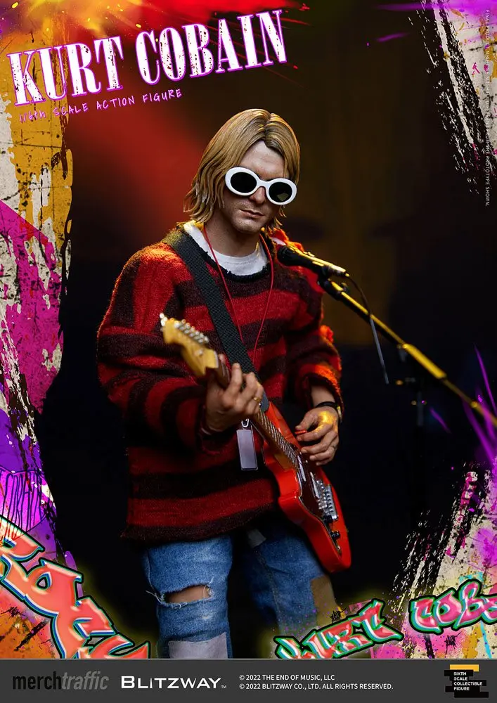 Kurt Cobain UMS Actionfigur 1/6 On Stage 31 cm Produktfoto