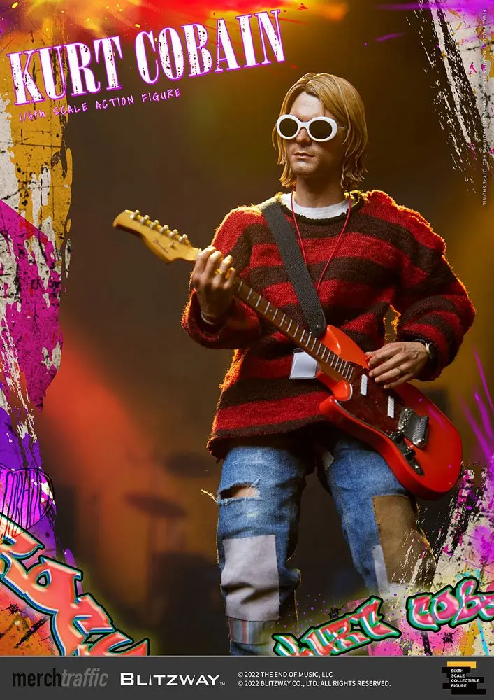 Kurt Cobain UMS Actionfigur 1/6 On Stage 31 cm Produktfoto