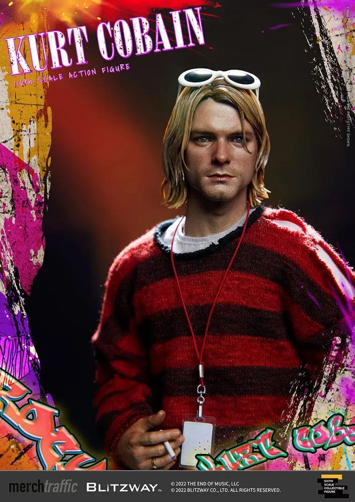 Kurt Cobain UMS Actionfigur 1/6 On Stage 31 cm Produktfoto