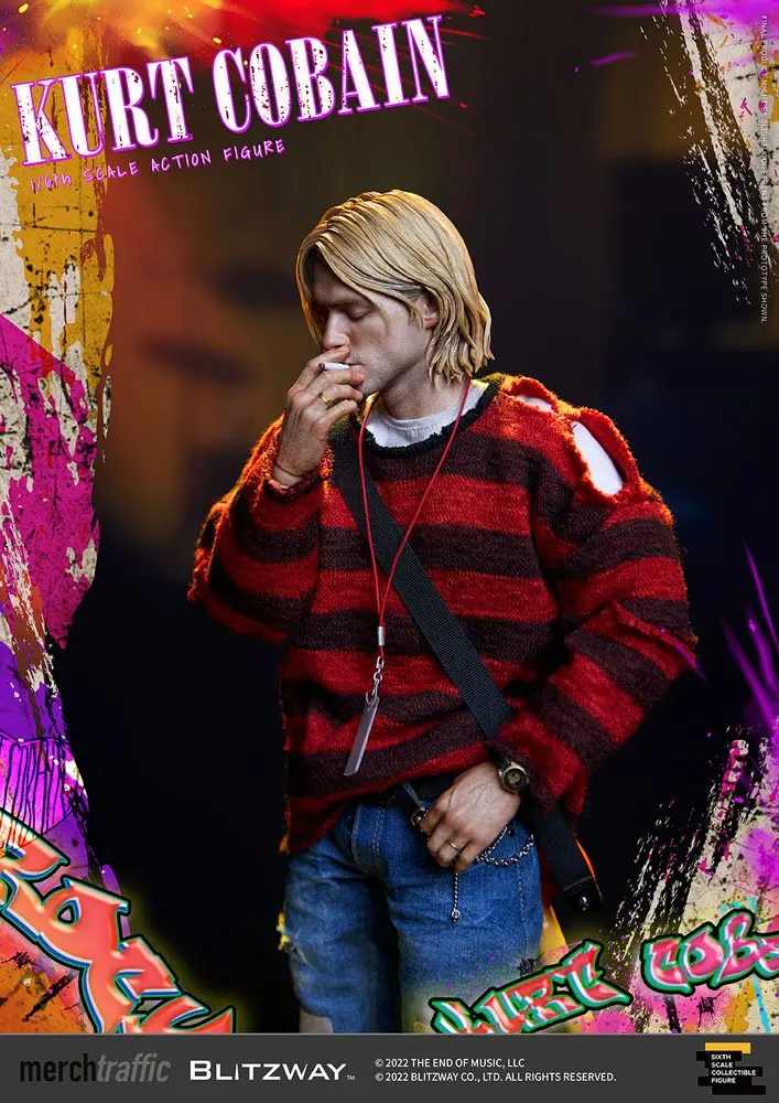 Kurt Cobain UMS Actionfigur 1/6 On Stage 31 cm Produktfoto