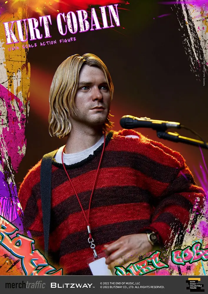 Kurt Cobain UMS Actionfigur 1/6 On Stage 31 cm Produktfoto