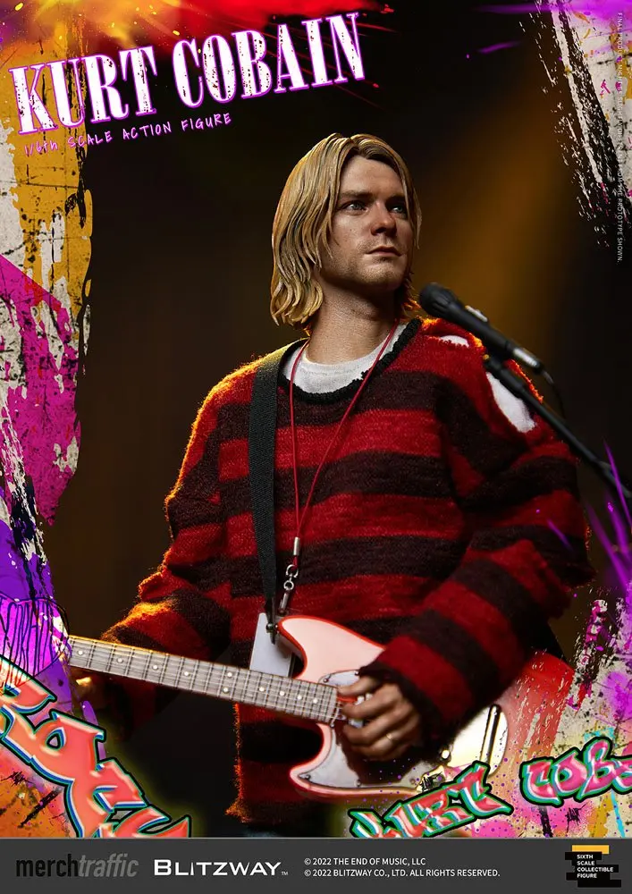 Kurt Cobain UMS Actionfigur 1/6 On Stage 31 cm Produktfoto