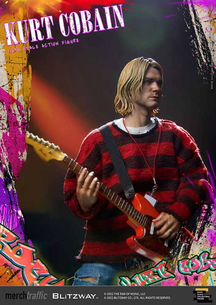 Kurt Cobain UMS Actionfigur 1/6 On Stage 31 cm Produktfoto