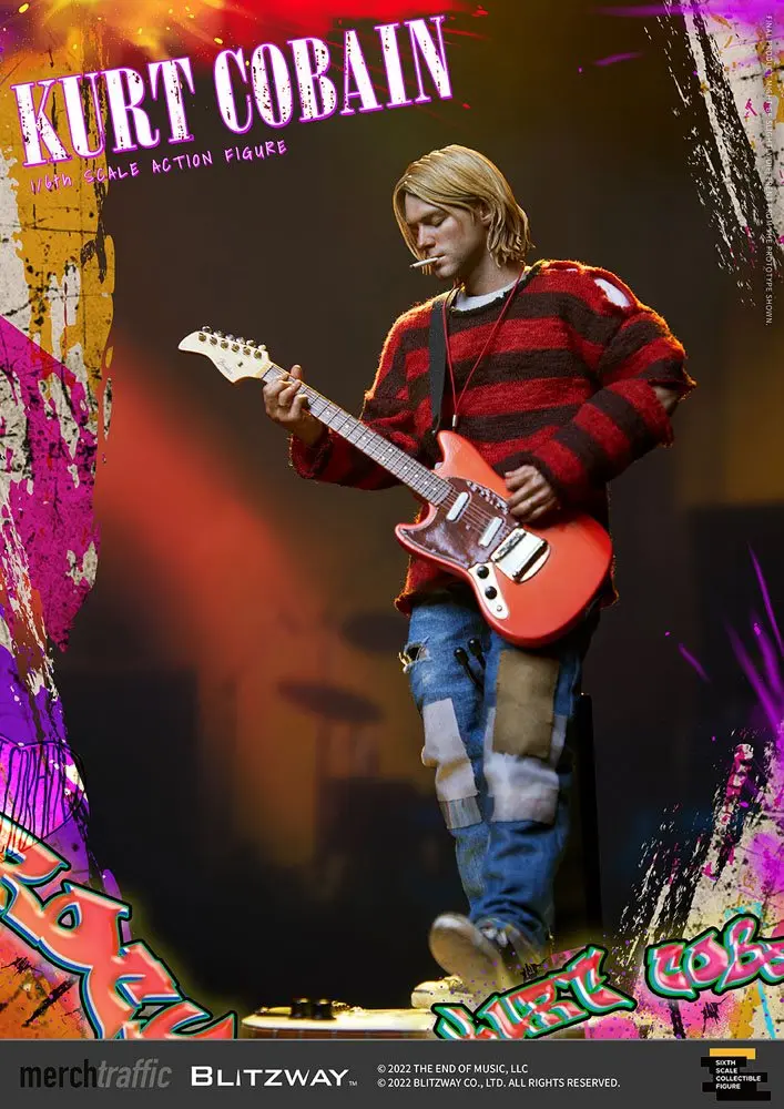 Kurt Cobain UMS Actionfigur 1/6 On Stage 31 cm Produktfoto