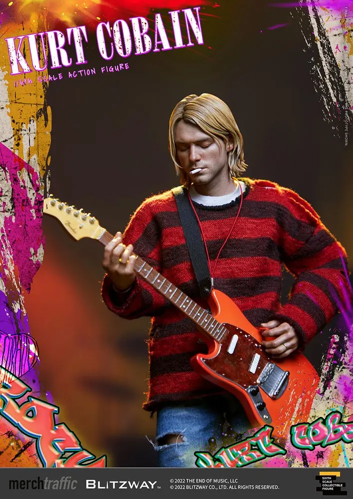 Kurt Cobain UMS Actionfigur 1/6 On Stage 31 cm Produktfoto