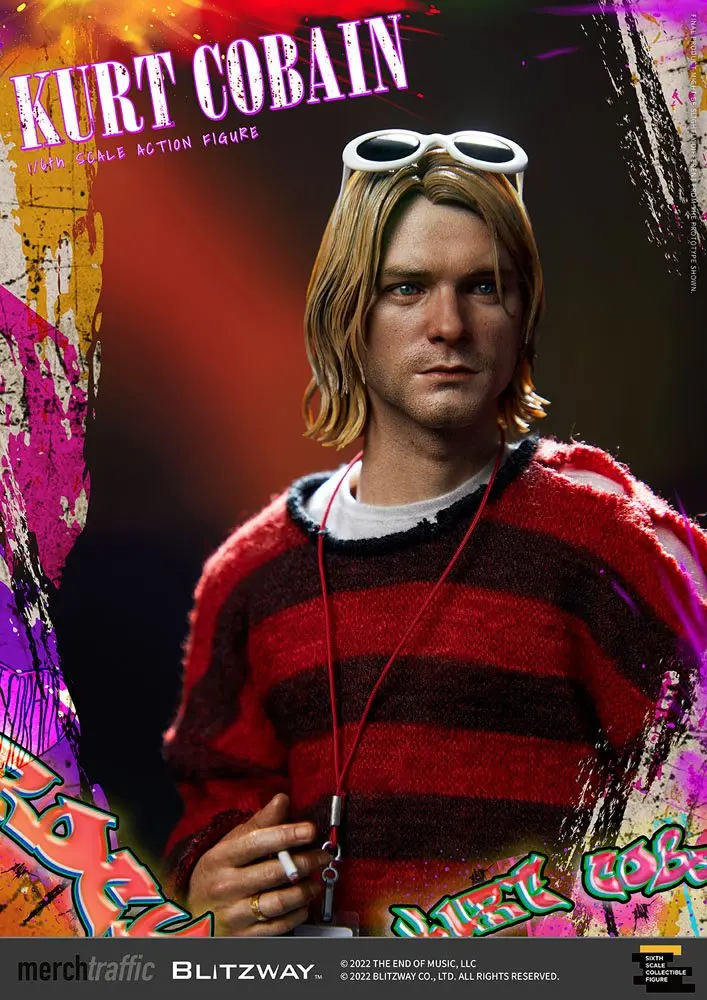 Kurt Cobain UMS Actionfigur 1/6 On Stage 31 cm Produktfoto