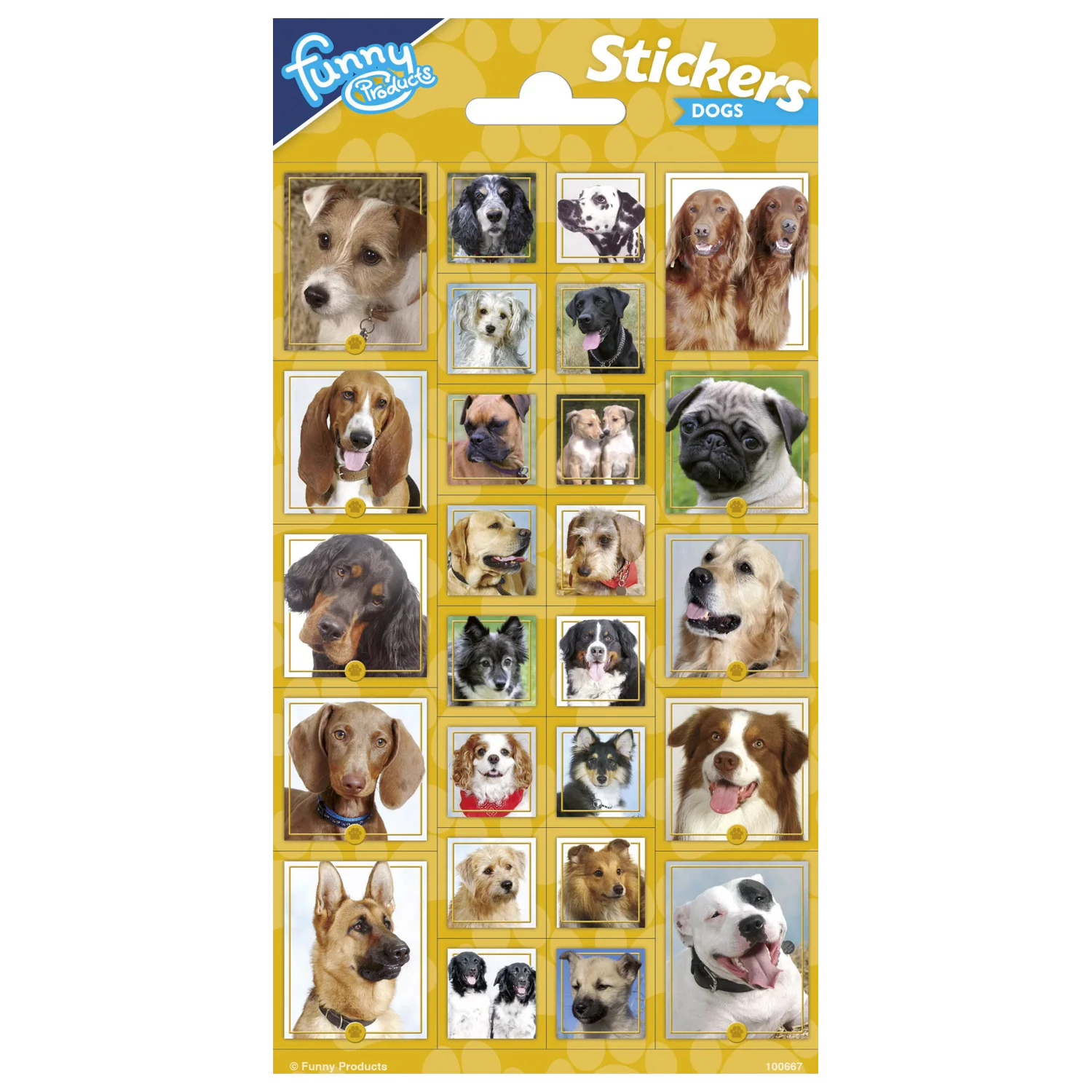 Hund Funny Aufkleber Produktfoto