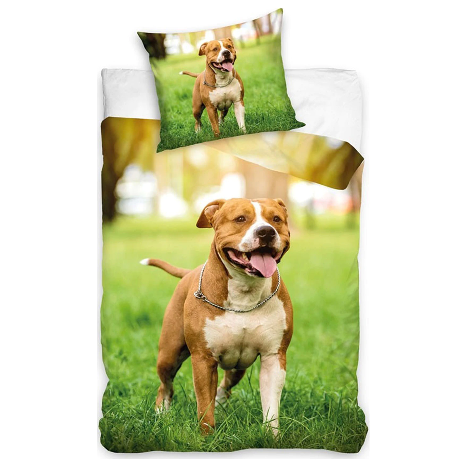 Dog Staffordshire Bettbezug Produktfoto