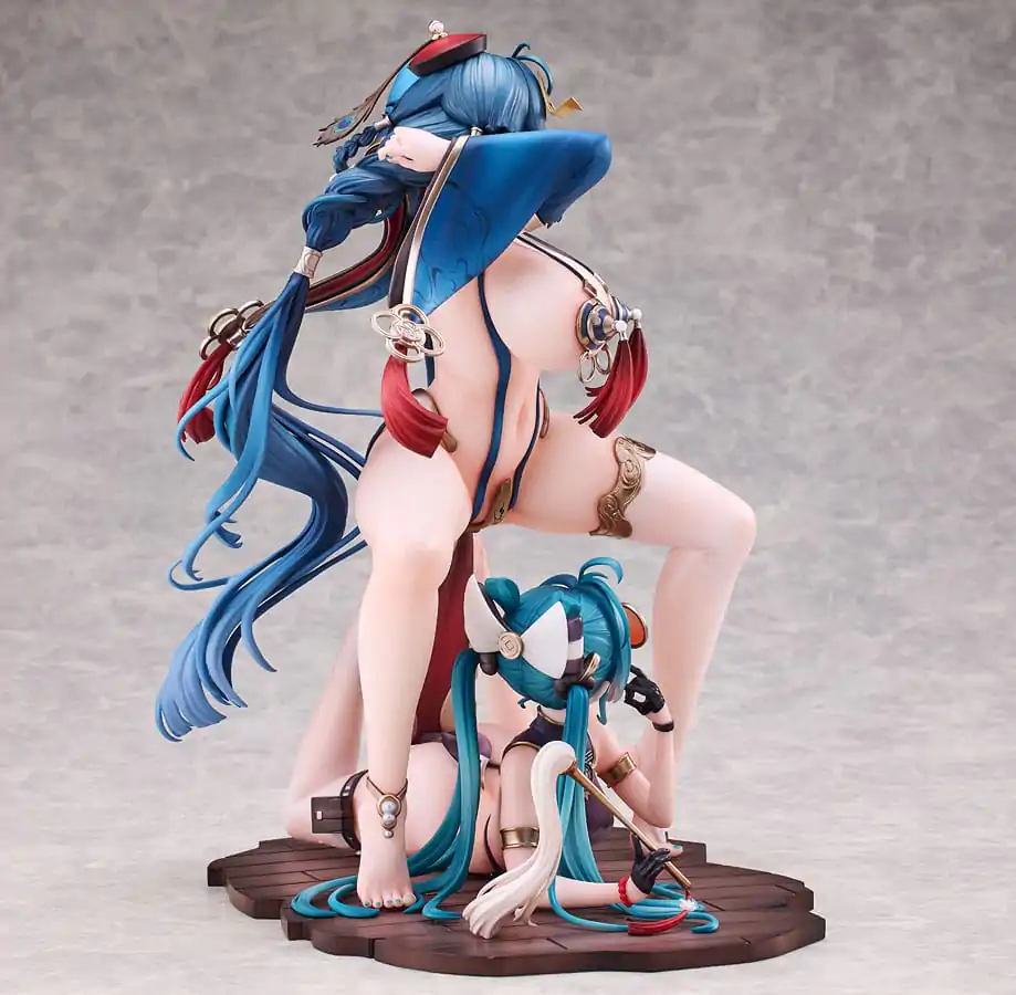 Kyonshi Brothel Statuen 2er-Pack 1/6 Sakuya Todo & Iori Todo Produktfoto