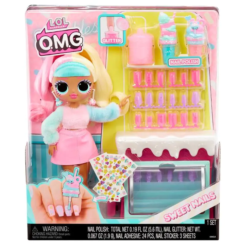 L.O.L. Surprise Candylicious Candy Shop Sweet Nails Puppe termékfotó