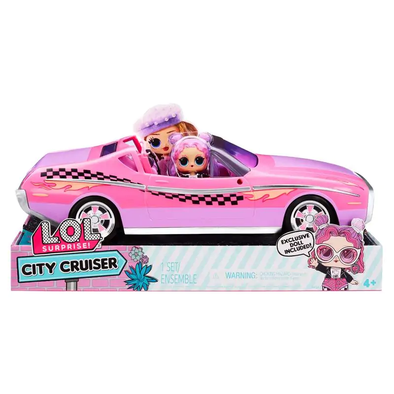 L.O.L. Surprise City Cruiser Fahrzeug und Puppe termékfotó