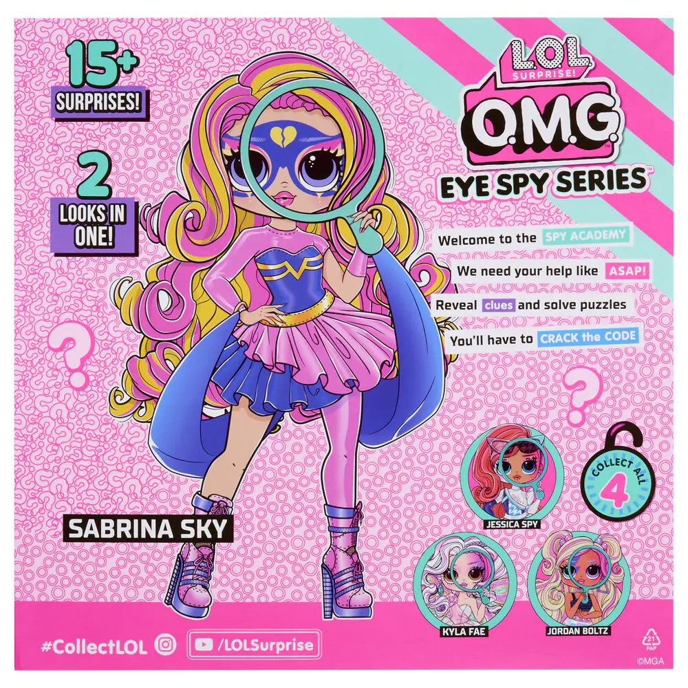 L.O.L. Surprise OMG Eye Spy Superhero Puppe Produktfoto
