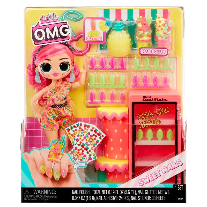 L.O.L. Surprise Pinky Pops Fruit Shop Sweet Nails Puppe termékfotó