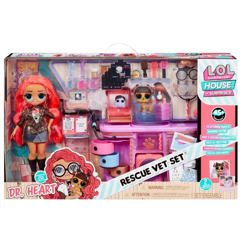 L.O.L. Surprise Veterinary Clinic Dr. Heart Puppe Produktfoto