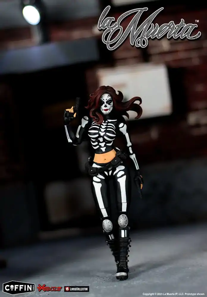 La Muerta Executive Replica Actionfigur 1/12 La Muerta 15 cm Produktfoto