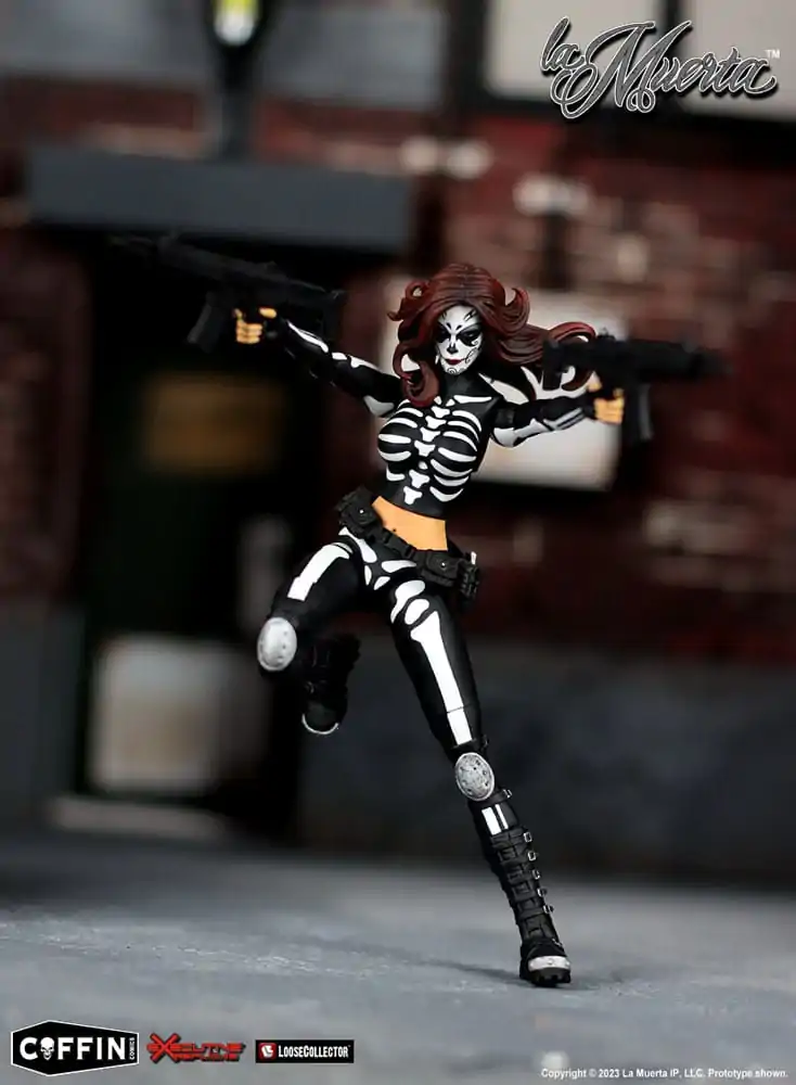 La Muerta Executive Replica Actionfigur 1/12 La Muerta 15 cm Produktfoto