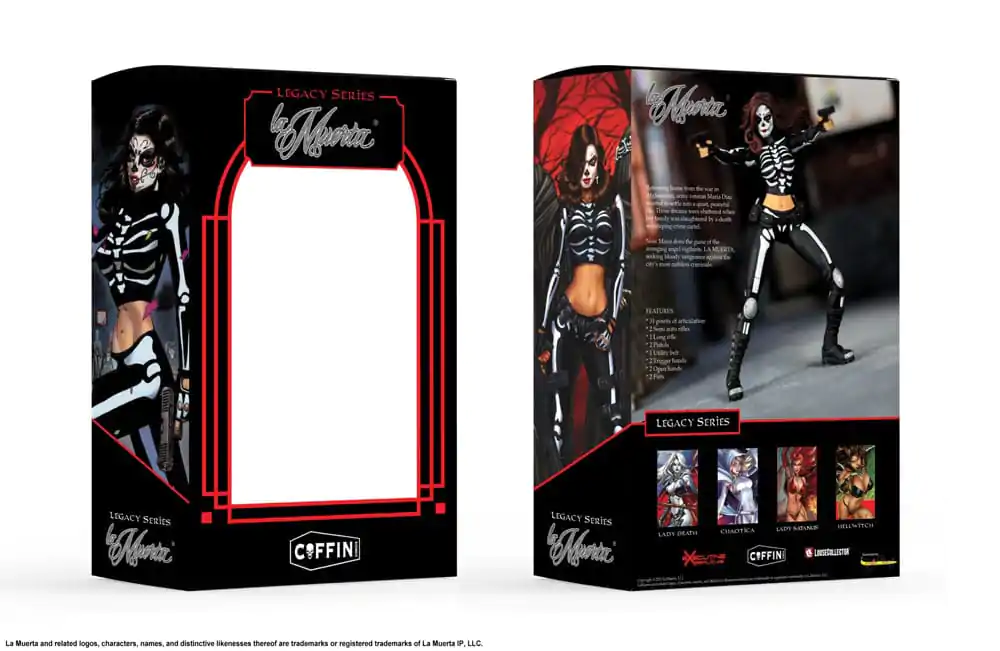 La Muerta Executive Replica Actionfigur 1/12 La Muerta 15 cm Produktfoto