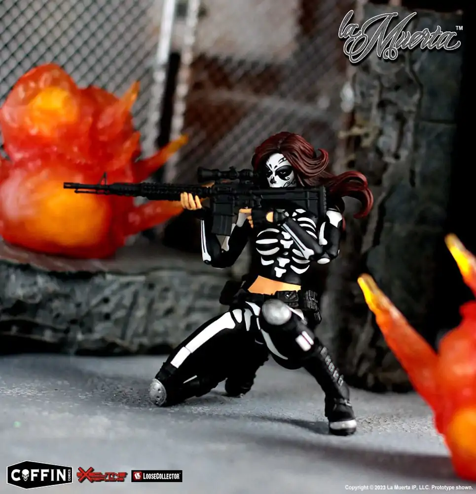 La Muerta Executive Replica Actionfigur 1/12 La Muerta 15 cm Produktfoto