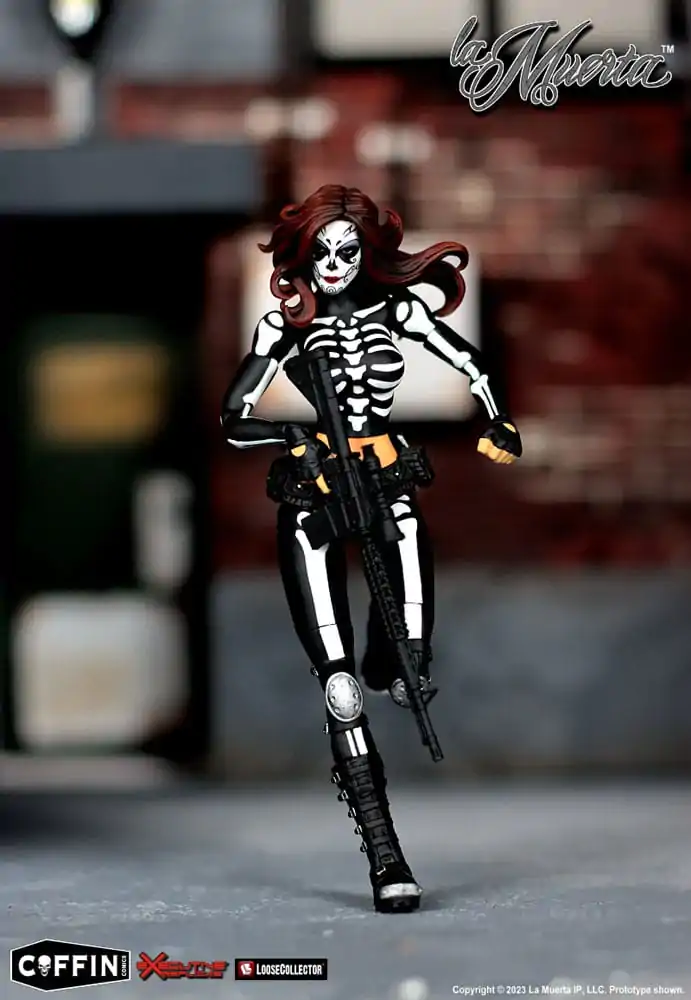 La Muerta Executive Replica Actionfigur 1/12 La Muerta 15 cm Produktfoto