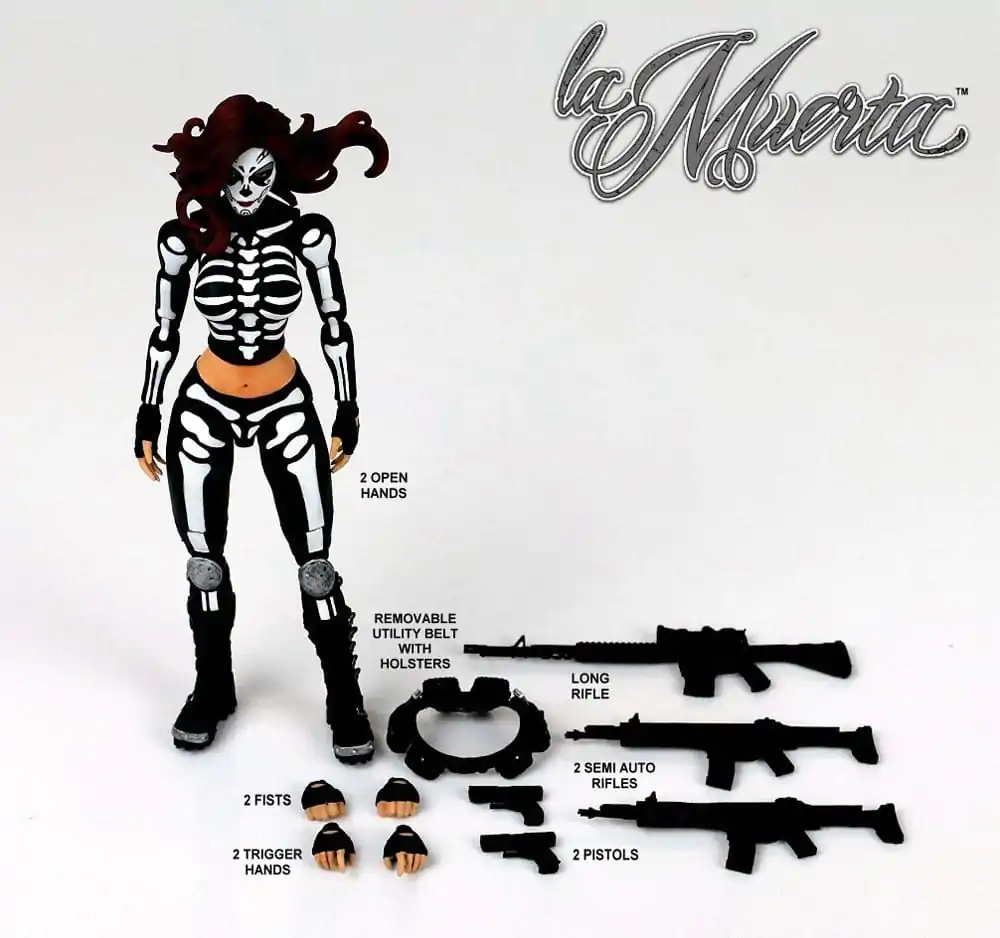 La Muerta Executive Replica Actionfigur 1/12 La Muerta 15 cm Produktfoto