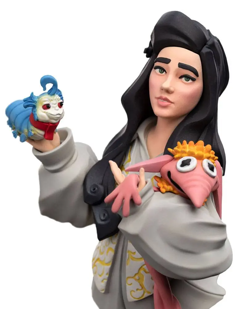 Die Reise ins Labyrinth Mini Epics Vinyl Figur Sarah and The Worm Exclusive 16 cm Produktfoto