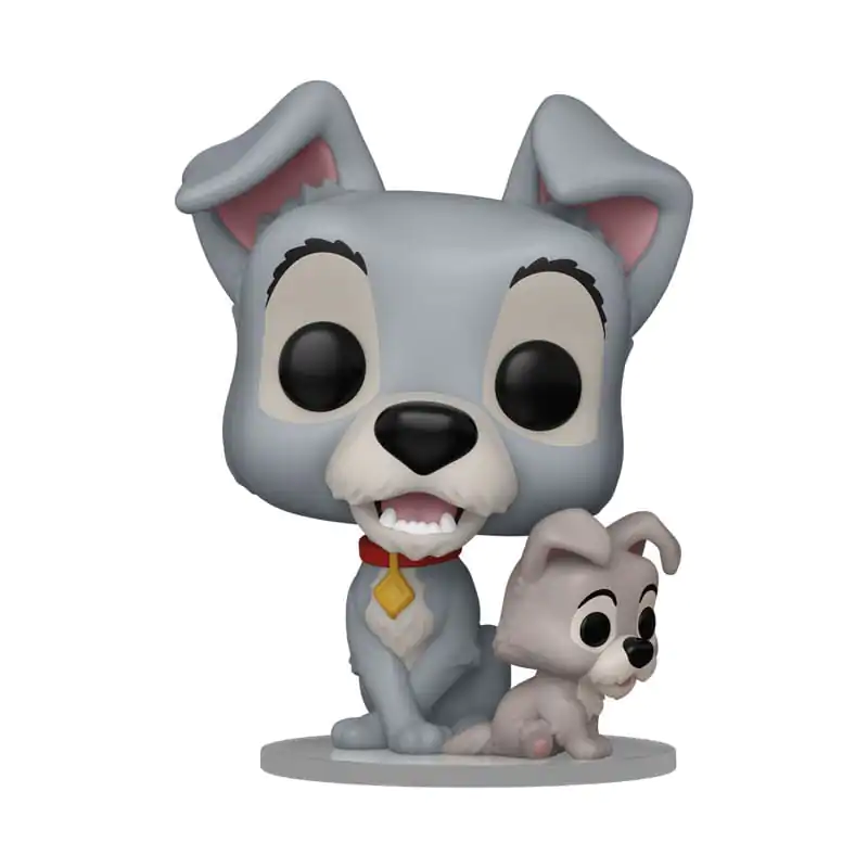 Susi & Strolch Funko POP! Disney Vinyl Figur Tramp w/puppy 9 cm Produktfoto