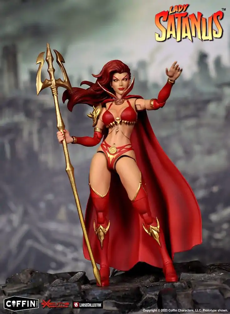 Lady Satanus Executive Replica Actionfigur 1/12 Lady Satanus 15 cm Produktfoto