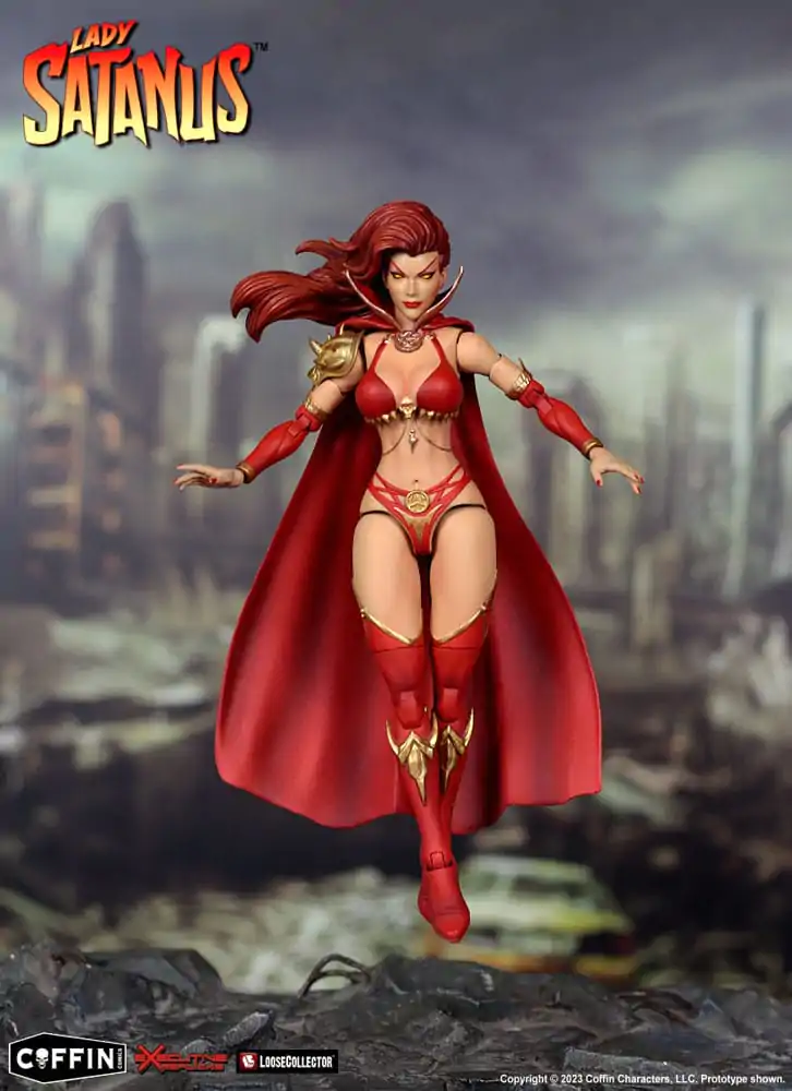 Lady Satanus Executive Replica Actionfigur 1/12 Lady Satanus 15 cm Produktfoto