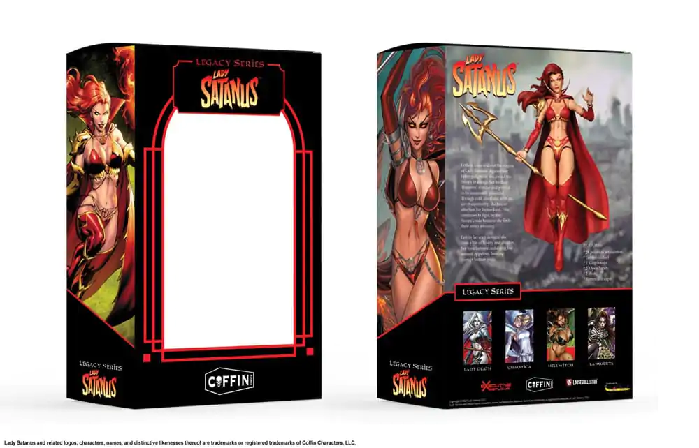 Lady Satanus Executive Replica Actionfigur 1/12 Lady Satanus 15 cm Produktfoto