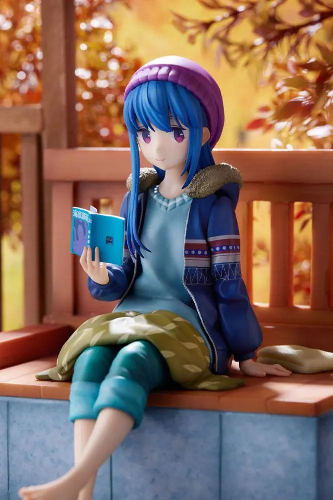 Laid-Back Camp PVC Statue 1/7 Rin Shima Footbath Ver. 17 cm Produktfoto